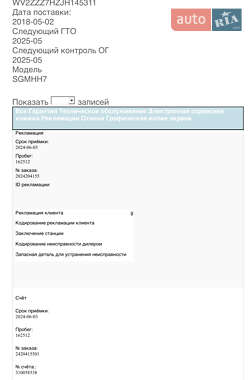 Минивэн Volkswagen Multivan 2018 в 