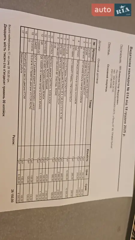 Универсал Volkswagen Passat Alltrack 2016 в Калуше документ