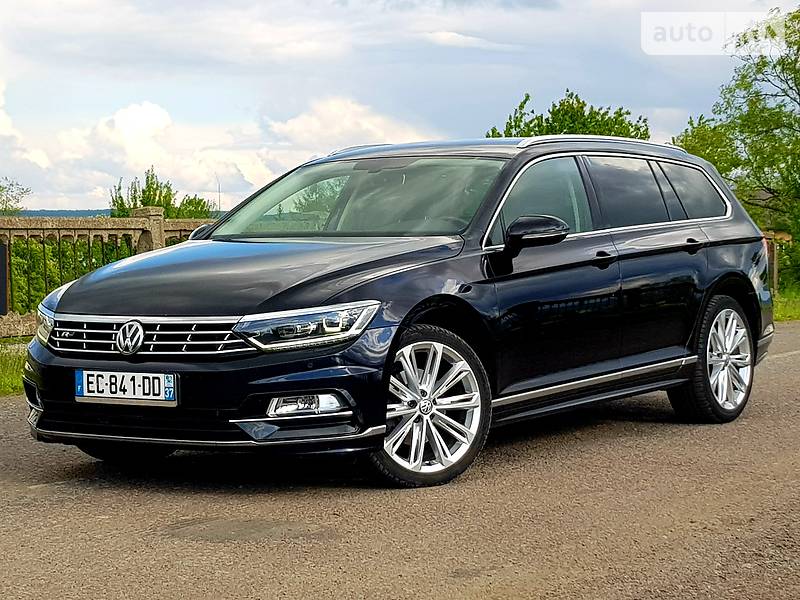 Volkswagen passat b8 r line black edition