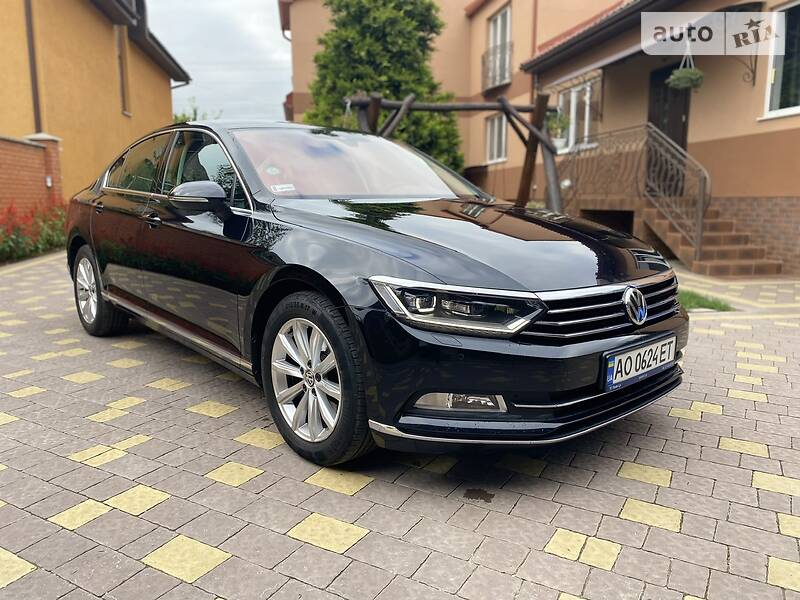 Auto Ria Prodam Folksvagen Passat B8 2016 Dizel 2 0 Sedan Bu V Mukachevo Cena 21700