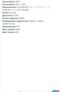 Седан Volkswagen Passat 2013 в Киеве