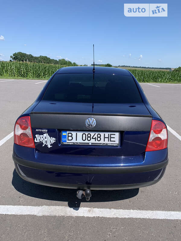 Седан Volkswagen Passat 2004 в Кобеляках фото 6 Седан Volkswagen Passat 2004 в Кобеляках