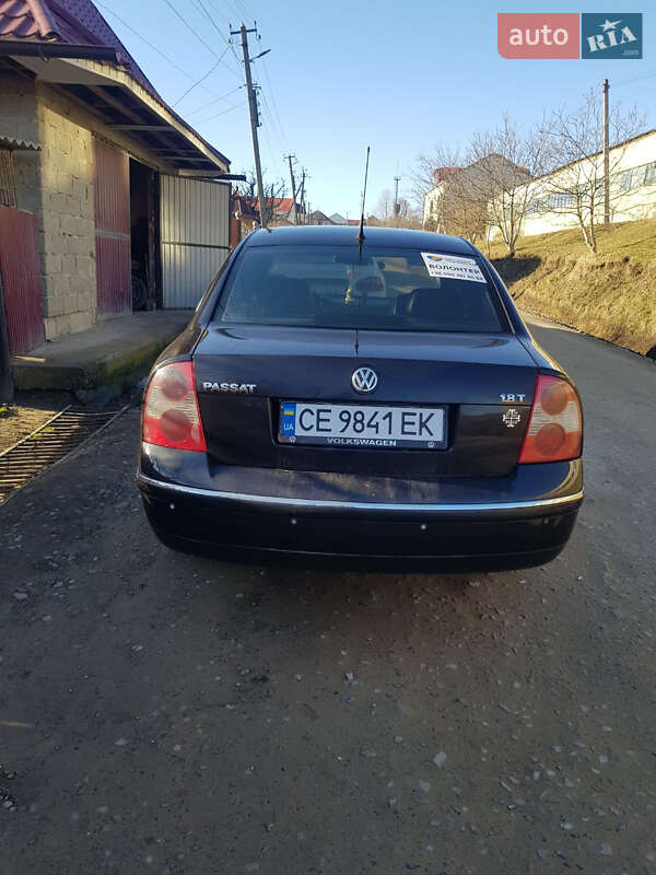 Седан Volkswagen Passat 2001 в Черновцах