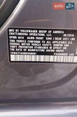 Седан Volkswagen Passat 2016 в 