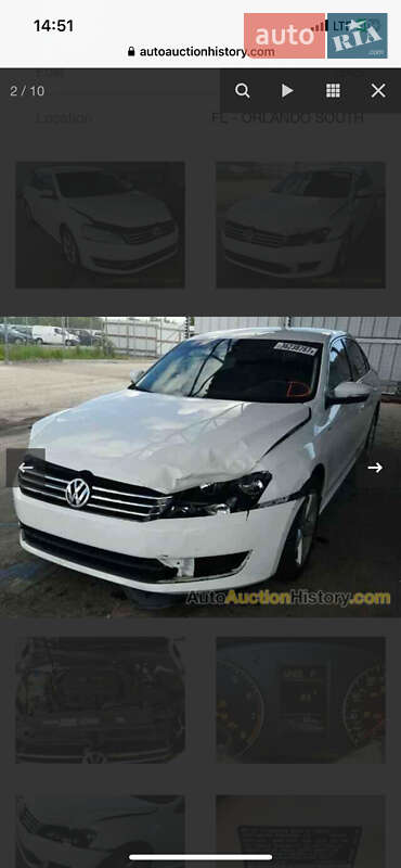 Седан Volkswagen Passat 2014 в Кременчуге