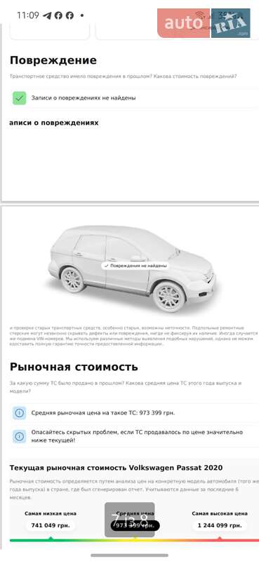 Універсал Volkswagen Passat 2020 в Кривому Розі