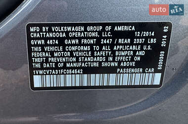 Седан Volkswagen Passat 2014 в 