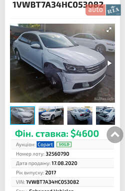 Седан Volkswagen Passat 2017 в 