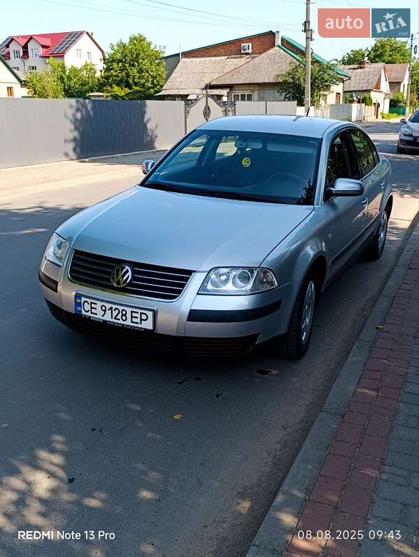 Седан Volkswagen Passat 2001 в Черновцах фото 6 Седан Volkswagen Passat 2001 в Черновцах