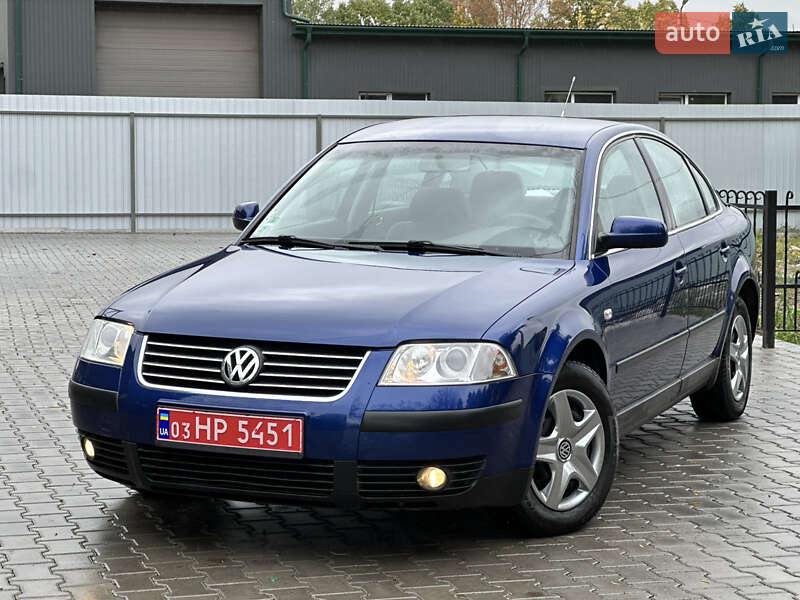 Седан Volkswagen Passat 2002 в Тернополе