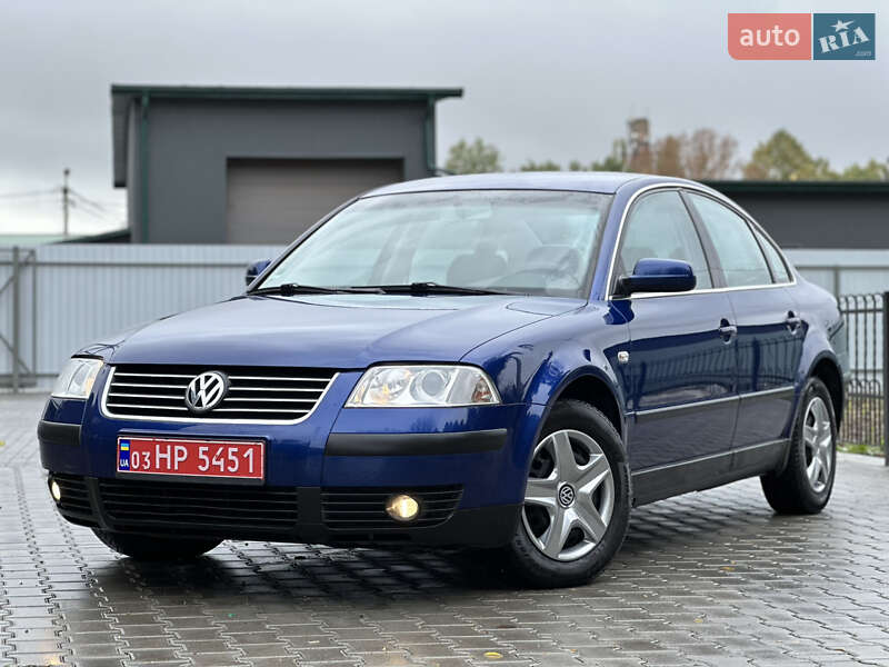 Седан Volkswagen Passat 2002 в Тернополе