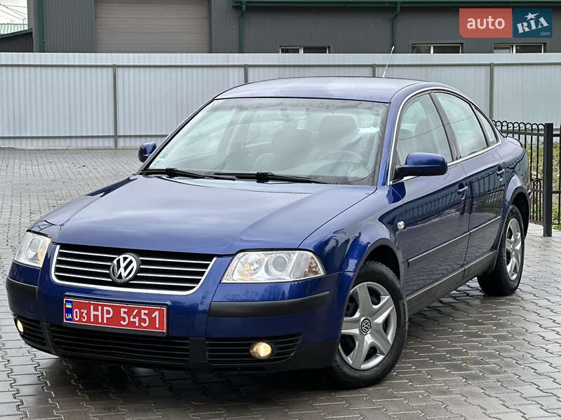 Седан Volkswagen Passat 2002 в Тернополе