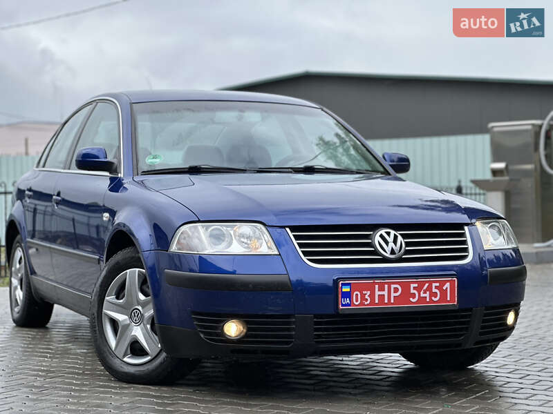 Седан Volkswagen Passat 2002 в Тернополе