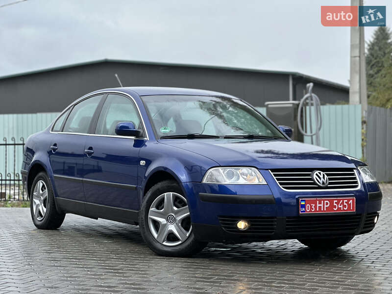 Седан Volkswagen Passat 2002 в Тернополе