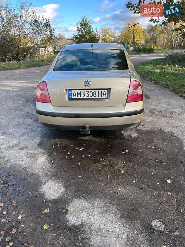 Седан Volkswagen Passat 2002 в Емильчине фото 11 Седан Volkswagen Passat 2002 в Емильчине