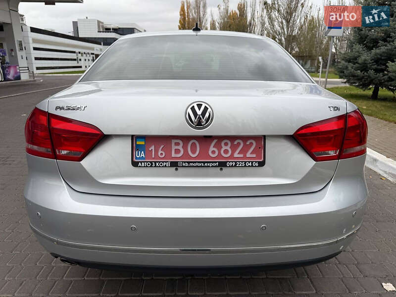 Седан Volkswagen Passat 2014 в Одесі фото 5 Седан Volkswagen Passat 2014 в Одесі