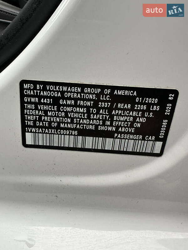 Седан Volkswagen Passat 2020 в Чернівцях фото 37 Седан Volkswagen Passat 2020 в Чернівцях