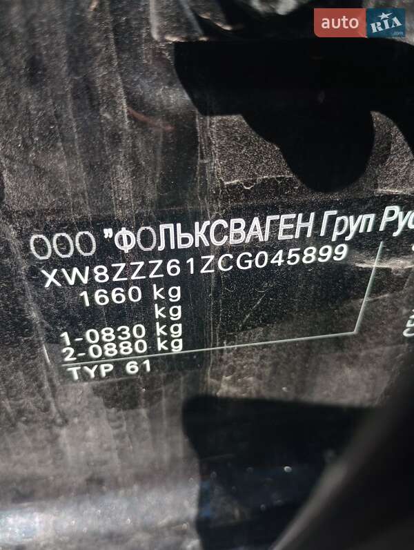 Хэтчбек Volkswagen Polo 2012 в Львове
