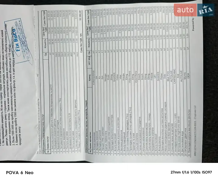 Хетчбек Volkswagen Polo 2004 в Борисполі документ