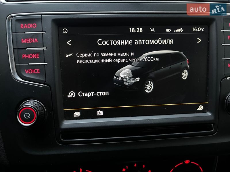 Хэтчбек Volkswagen Polo 2016 в Львове