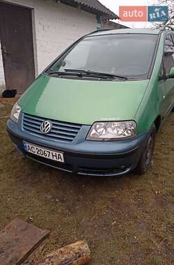 Мінівен Volkswagen Sharan 2000 в Маневичах