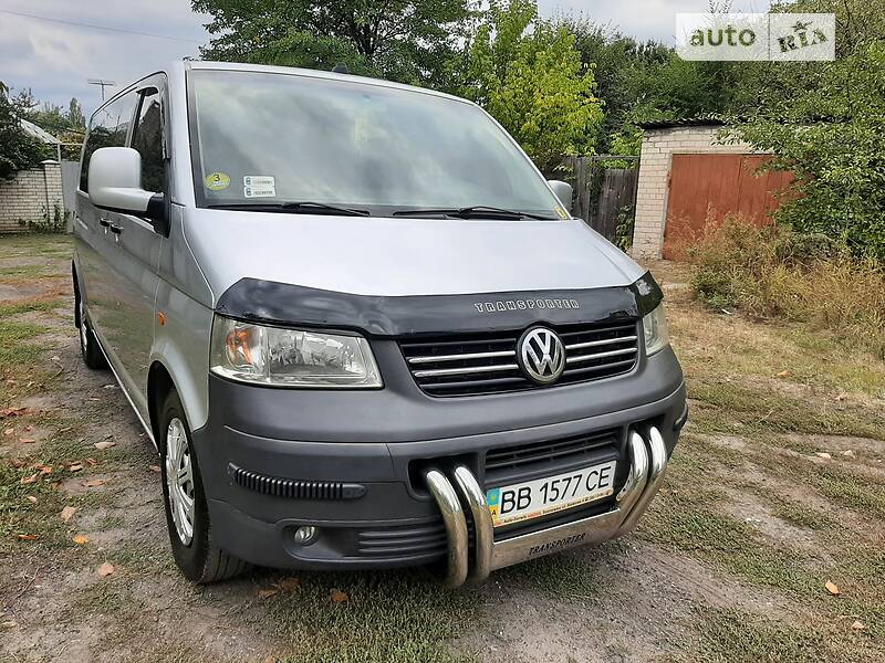 Volkswagen T5 (Transporter) груз-пасс. long
