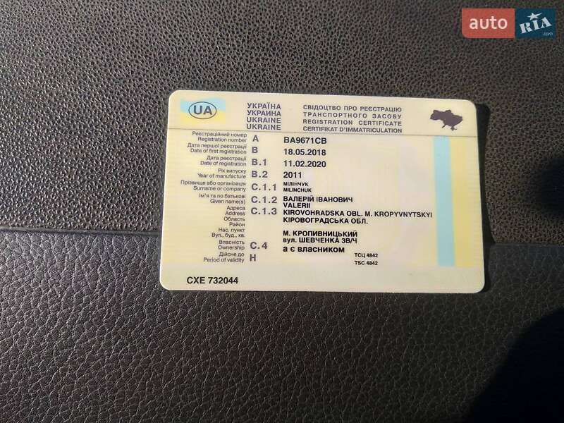 Внедорожник / Кроссовер Volkswagen Tiguan 2011 в Первомайске