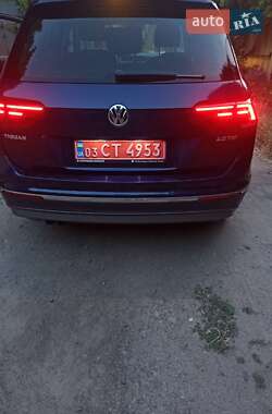 Внедорожник / Кроссовер Volkswagen Tiguan 2018 в 