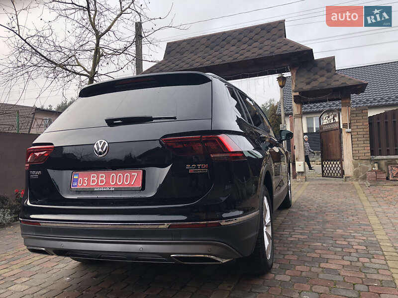 Внедорожник / Кроссовер Volkswagen Tiguan 2018 в Ровно