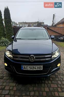 Позашляховик / Кросовер Volkswagen Tiguan 2014 в Луцьку