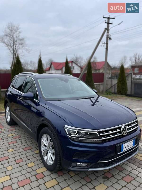 Внедорожник / Кроссовер Volkswagen Tiguan 2018 в Дрогобыче