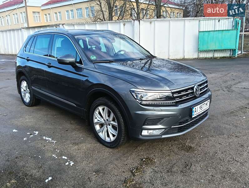 Позашляховик / Кросовер Volkswagen Tiguan 2017 в Сквирі