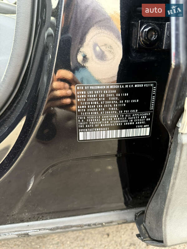 Позашляховик / Кросовер Volkswagen Tiguan 2019 в Києві фото 16 Позашляховик / Кросовер Volkswagen Tiguan 2019 в Києві