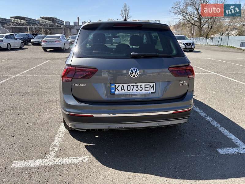 Внедорожник / Кроссовер Volkswagen Tiguan 2017 в Киеве