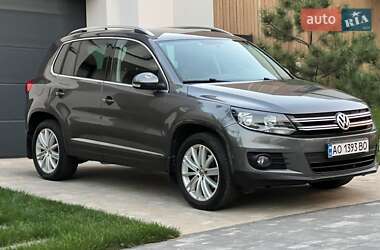 Позашляховик / Кросовер Volkswagen Tiguan 2014 в Ужгороді