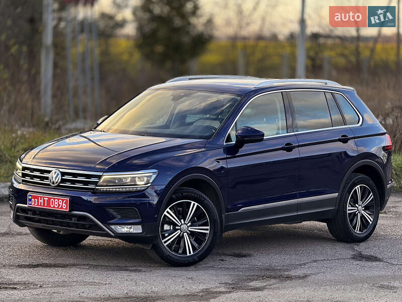 Внедорожник / Кроссовер Volkswagen Tiguan 2017 в Радивилове