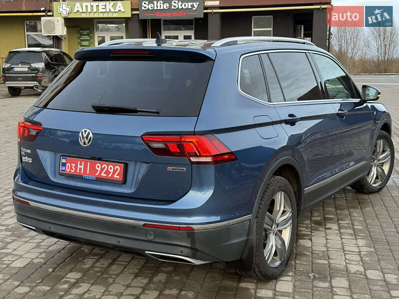Внедорожник / Кроссовер Volkswagen Tiguan 2018 в Киеве