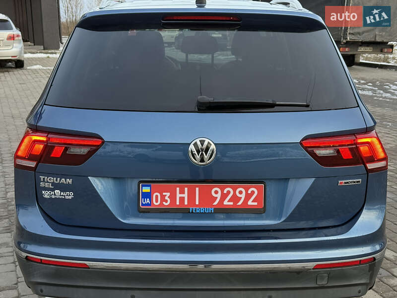 Внедорожник / Кроссовер Volkswagen Tiguan 2018 в Киеве