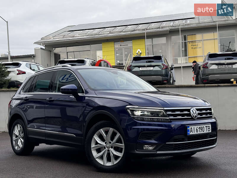 Внедорожник / Кроссовер Volkswagen Tiguan 2019 в Ровно