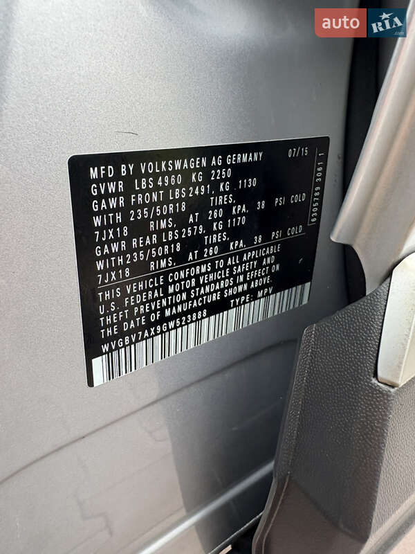 Позашляховик / Кросовер Volkswagen Tiguan 2015 в Бучі