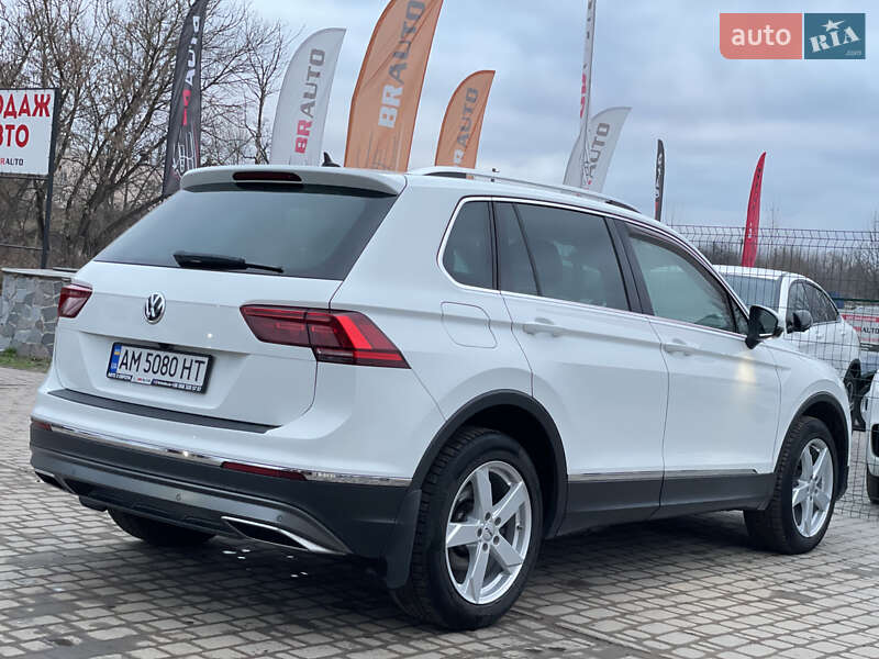 Внедорожник / Кроссовер Volkswagen Tiguan 2019 в Бердичеве