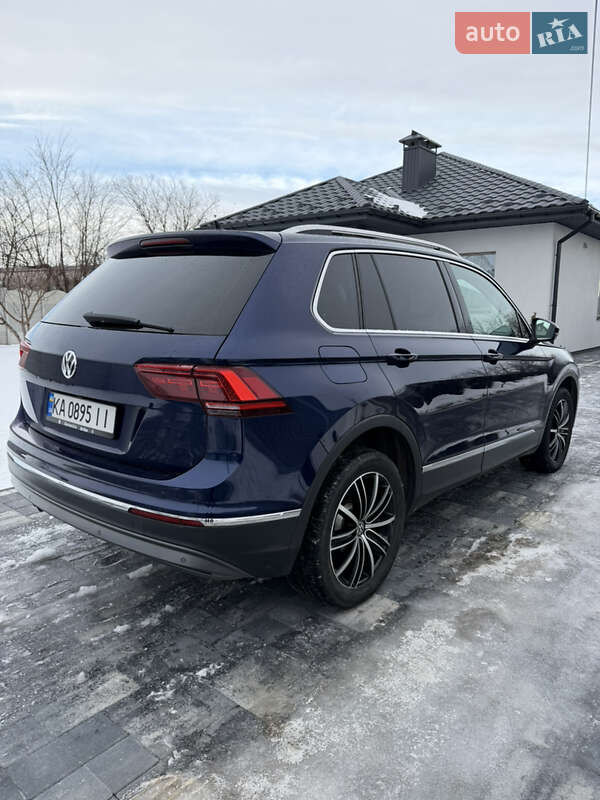 Внедорожник / Кроссовер Volkswagen Tiguan 2018 в Полтаве