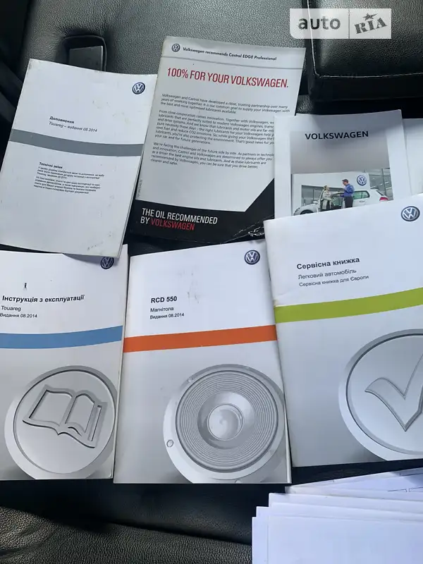Внедорожник / Кроссовер Volkswagen Touareg 2014 в Любаре документ