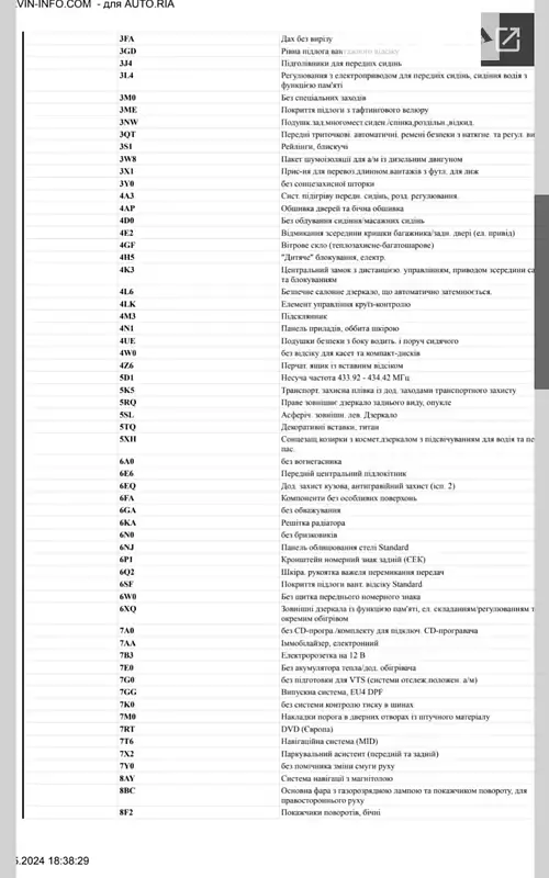 Позашляховик / Кросовер Volkswagen Touareg 2009 в Одесі документ 15 фото Позашляховик / Кросовер Volkswagen Touareg 2009 в Одесі документ