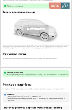 Внедорожник / Кроссовер Volkswagen Touareg 2021 в Черновцах