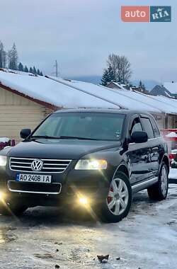 Внедорожник / Кроссовер Volkswagen Touareg 2004 в Межгорье