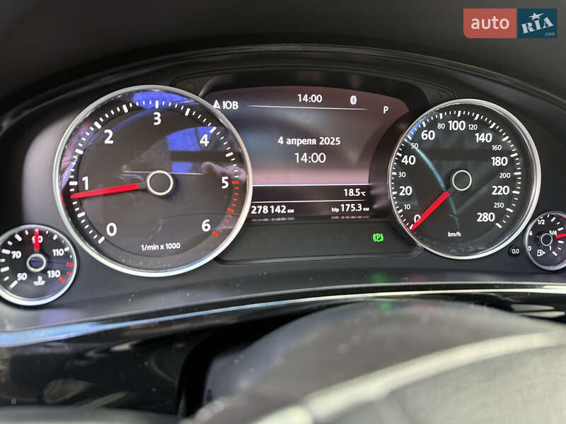 Внедорожник / Кроссовер Volkswagen Touareg 2014 в Киеве