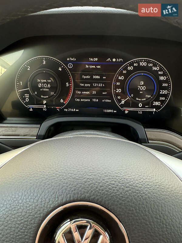 Позашляховик / Кросовер Volkswagen Touareg 2018 в Івано-Франківську