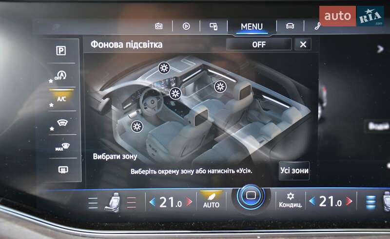 Внедорожник / Кроссовер Volkswagen Touareg 2019 в Киеве