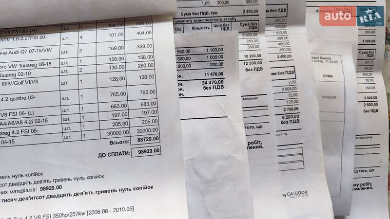 Позашляховик / Кросовер Volkswagen Touareg 2008 в Старокостянтинові